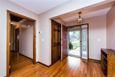 Foyer has a large coat closet, decorative sideligh