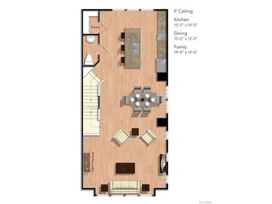 Second Floor Layout