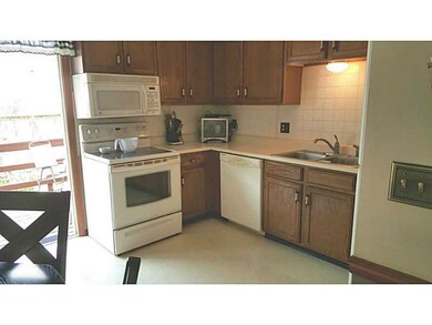Kitchen. Step onto the deck from your kitchen!