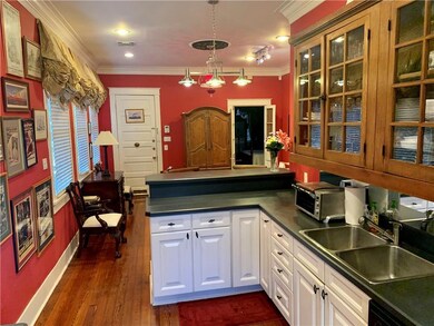 Kitchen looking towards living room