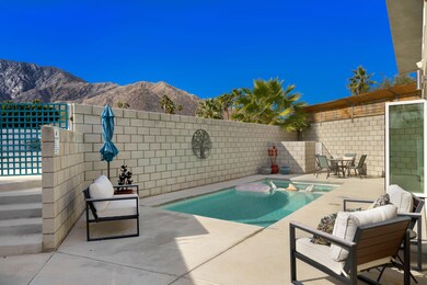 West facing pool