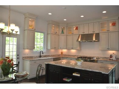 TEN foot ceilings! The custom cabinets are built t