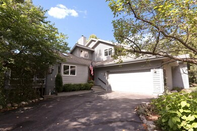 Front View with 2 Car Garage