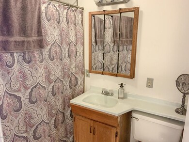 Hallway bathroom