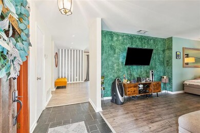 Slate Flooring in Foyer