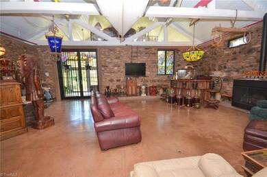 Great Room Area with Gas Log Fireplace.