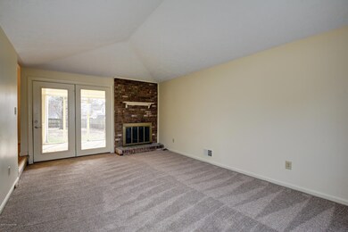 French Doors to Covered Deck