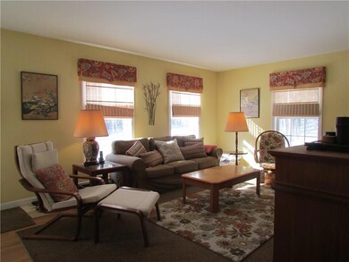 Bright and sunny living room.