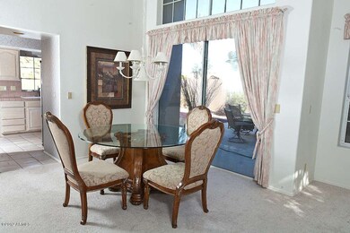 Formal dining area in Peninsula home.