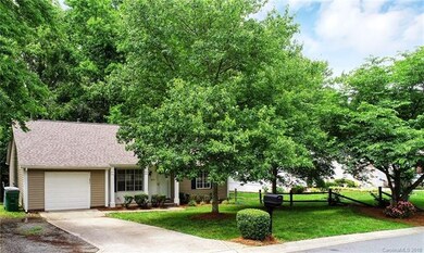 Front of home with trees