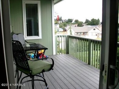 Back yard deck
