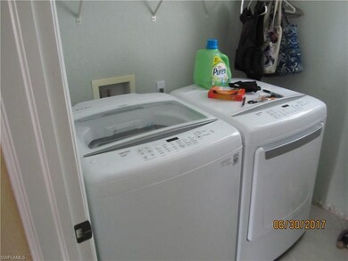 updated washer and dryer in residence