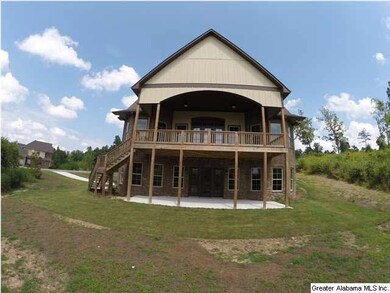 View of the back of the home.