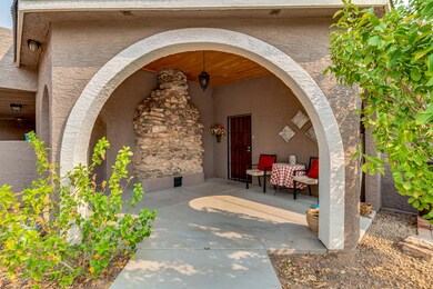 Entryway w/ Guest patio