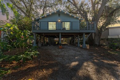 nigh time view of front of home