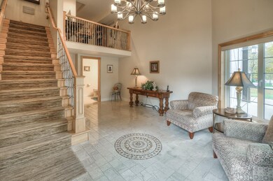 Entryway of addition