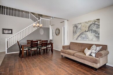 Living Room and Dining Room