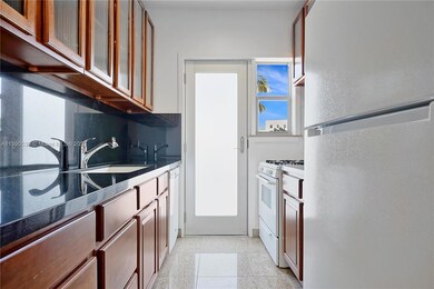 Back Door in Kitche