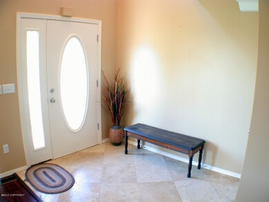 Spacious entry interior