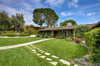 Large front yard. 