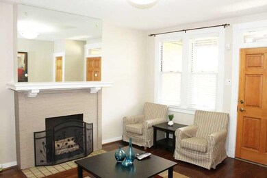 Living Room. The living room has a decorative fire