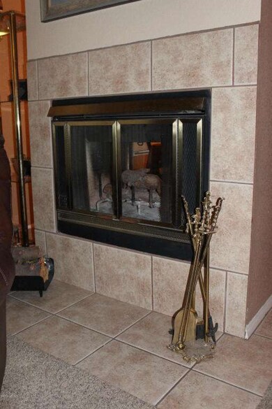 Double Sided Fireplace