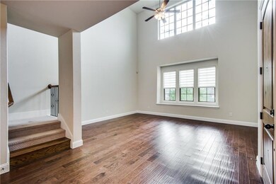 The two-story vaulted ceilings add lots of natural