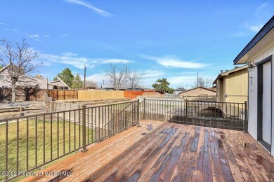 Deck to back yard
