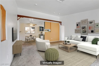 “virtually staged”