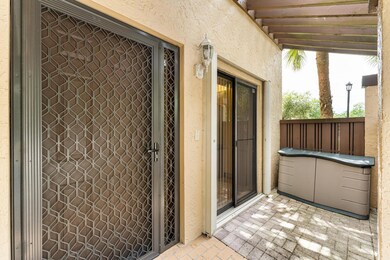 Courtyard entrance from kitchen
