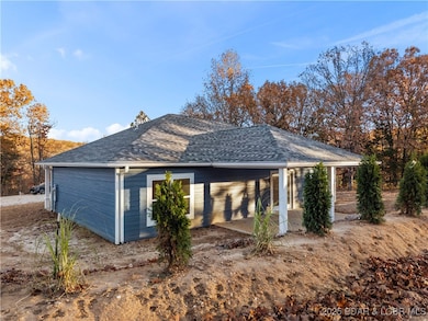 Back of the House w/ Covered Patio