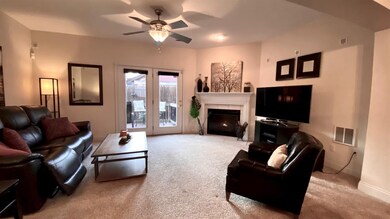 Large open family room with gas fireplace,Phantom 