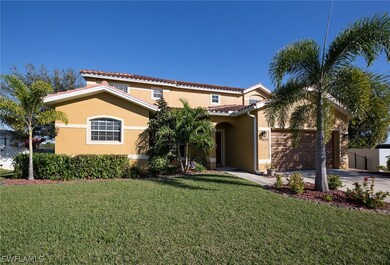 Front Elevation - 1629 NW 37TH PL CAPE CORAL FL 33993