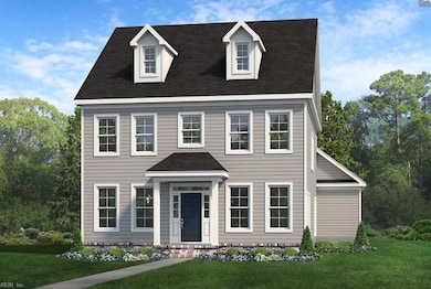 Exterior front rendering of an Avon model, for ill