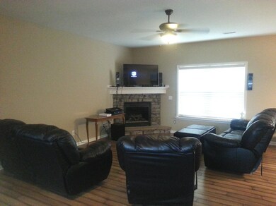 Living Room with Gas Fireplace