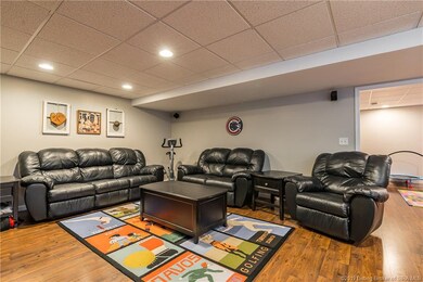 THE OVER SIZED FAMILY ROOM IS PERFECT FOR MOVIE NI