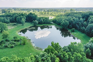 pond located at back of property