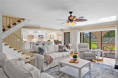 Living room featuring light hardwood / wood-style 