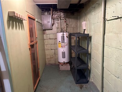 Hot Water Tank, Electric Box and Storage