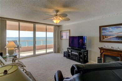 Living Room of unit overlooking Gulf of Mexico and