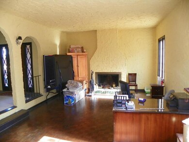 Living Room With Fireplace