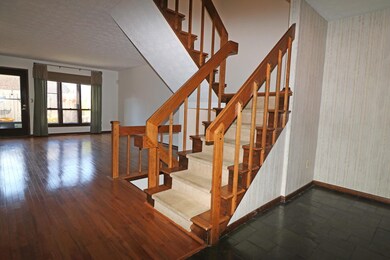 Open staircase