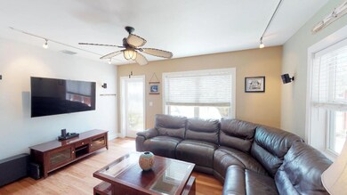 Living room facing front door