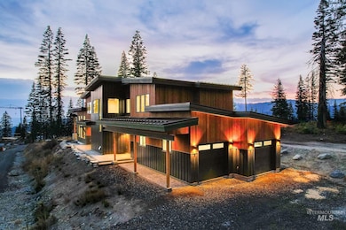 Rear view of property