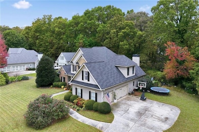 Aerial view of property and surrounding area