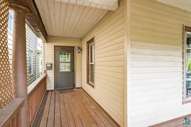 View of exterior entry