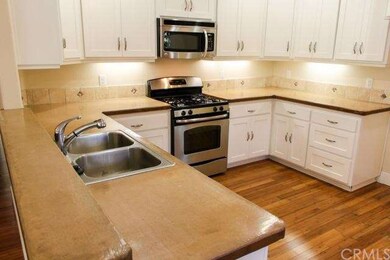 Close up of elegant concrete counter tops.