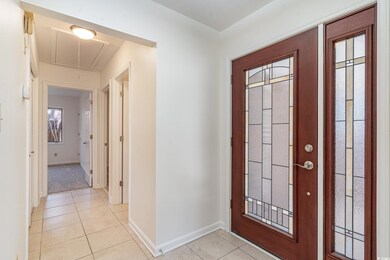 View of tiled foyer entrance