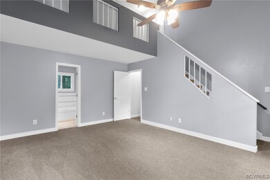 Primary with loft, walk in closet and en-suite.