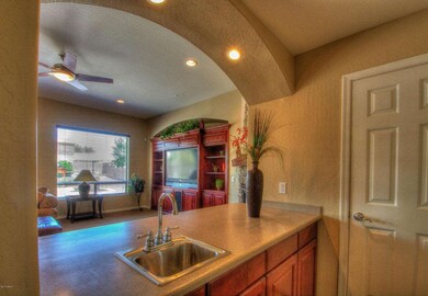 Wet Bar in Family Room